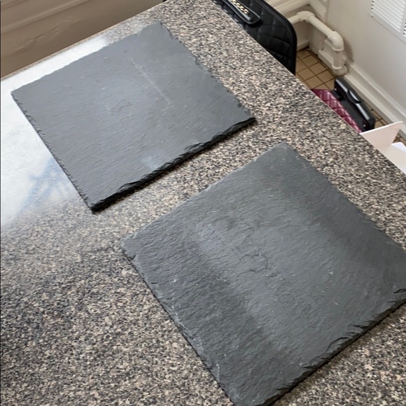 Crate&Barrel Other - Pair of Slate Cheese Boards